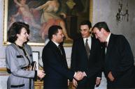 Visita de Carlos Alberto Wahnon de Carvalho Veiga a Portugal
