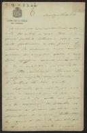 Carta de A. Soromenho, da Academia Real das Ciências de Lisboa, a Teófilo Braga
