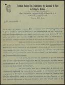 Ofício de Mário Castelhano para José Mendes Cabeçadas
