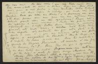 Bilhete-postal de Joaquim de Araújo a Teófilo Braga
