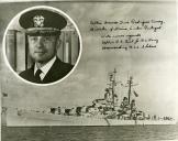 Fotografia do cruzador norte-americano “USS Spokane” oferecida a Américo Tomás