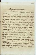 Cópia de carta de Manuel Teixeira Gomes