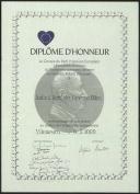 Diplôme d' honneur