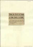 Visitas do Chefe do Estado a Cabo Verde e à Guiné