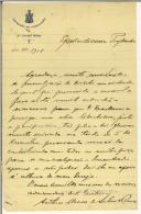 Carta Artur Ramos para Sidónio Pais