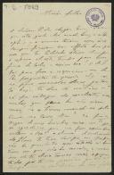 Carta de Ana Amália Martins da Cruz Xavier para Maria do Carmo Braga