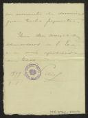 Carta de Caiel para Teófilo Braga