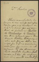 Carta de Joaquim Alves da Hora a Teófilo Braga