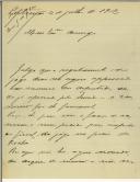 Carta de Joaquim Gualdino Pires para Manuel Teixeira Gomes