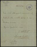 Carta de Mário Monteiro a Teófilo Braga
