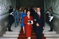 Visita de Jacques Santer a Portugal