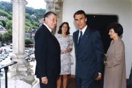 Visita de Patricio Aylwin a Portugal