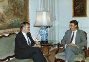 Visita de David Owen a Portugal