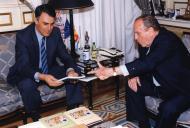 Visita de Aníbal Cavaco Silva a Santiago de Compostela