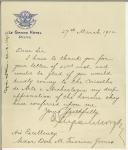 Carta para Manuel Teixeira Gomes