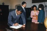 Visita do Presidente da República de Cabo Verde António Mascarenhas Monteiro a Portugal