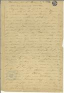 Carta de Teófilo Braga para Maria do Carmo Xavier de Barros Leite