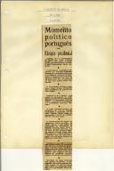 Momento político português