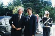 Visita de Jacques Santer a Portugal