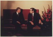 Fotografia de Ramalho Eanes e Jimmy Carter