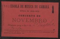 Bilhete de espectáculo
