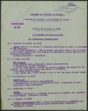 Boletim de registo e justificação de cortes
