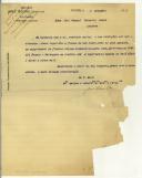 Carta de José Ribeiro Limitada para Manuel Teixeira Gomes