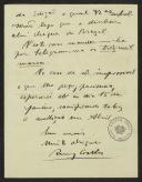 Carta de Ruy Coelho para Teófilo Braga