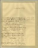 Ofício de Joaquim Vasconcelos de Gouveia para Maria dos Prazeres Bessa Pais 