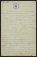 Carta de António Ferreira de Macedo Pinto para Teófilo Braga