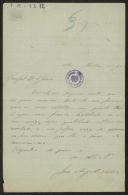 Carta de José Augusto Vieira a Teófilo Braga