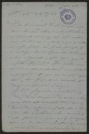 Carta de Jacinto do Canto Ferreira a Teófilo Braga