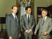 Visita do político francês Alain Juppé