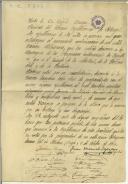 Carta de Juan Manuel Zapatero e outros para Teófilo Braga