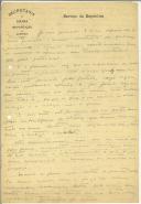 Apontamento de Sidónio Pais