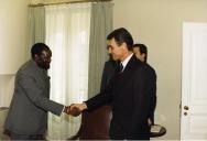 Visita de Jonas Savimbi