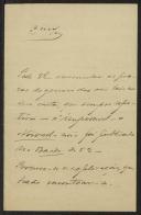 Carta de Lourenço de Almeida Medeiros a Teófilo Braga