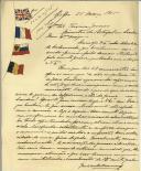 Carta de José de Matos Braamcamp para Manuel Teixeira Gomes