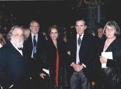 Fotografia de Ramalho Eanes com Manuela Ramalho Eanes, José Rodrigues, Deolinda e Armando Alves