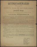 Quinquagenário - 1858 a 1908 - Cinquenta anos de actividade mental de Teófilo Braga