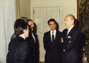 Visita de Giscard d´Estain a Portugal