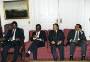 Visita dos membros das delegações do Governo angolano e da UNITA para a paz em Angola