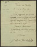 Ofício de J. M. de Queirós Veloso, da Faculdade de Letras da Universidade de Lisboa, a Teófilo Braga