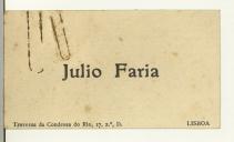 Notas biográficas de Júlio Faria