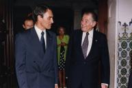 Visita de Patricio Aylwin a Portugal