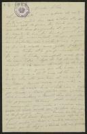 Carta de Ana Amália Martins da Cruz Xavier para Maria do Carmo Braga