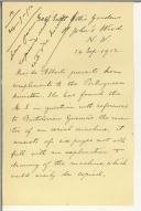 Carta de Alberti para Manuel Teixeira Gomes