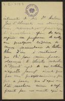 Carta de Luciano Mont'Alverne a Teófilo Braga