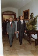 Visita do Presidente da Venezuela Jaime Lusinchi a Portugal