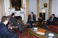 Visita de Carlos Alberto Wahnon de Carvalho Veiga a Portugal